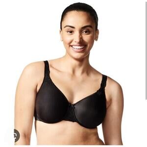 New Chantelle black underwire bra 32F